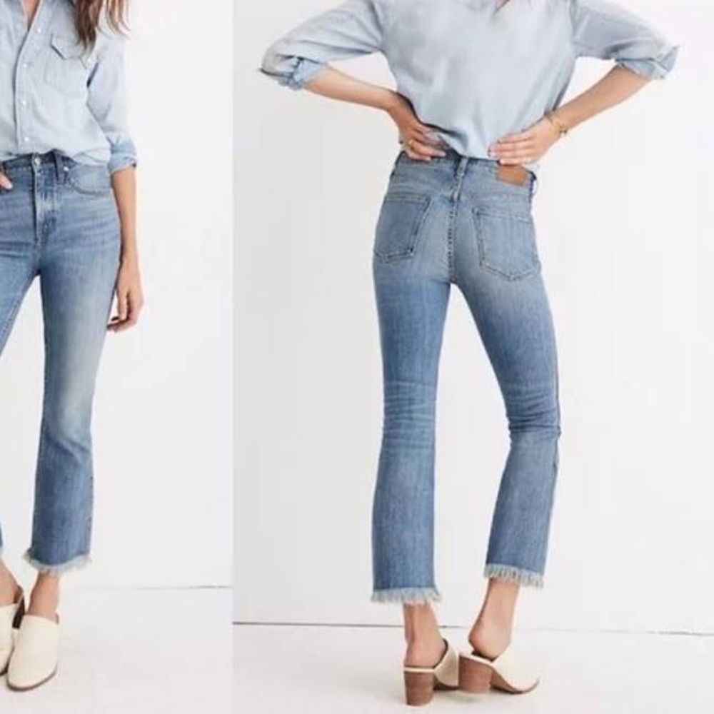 Madewell Cali Demi Boot jeans in Petite 23
